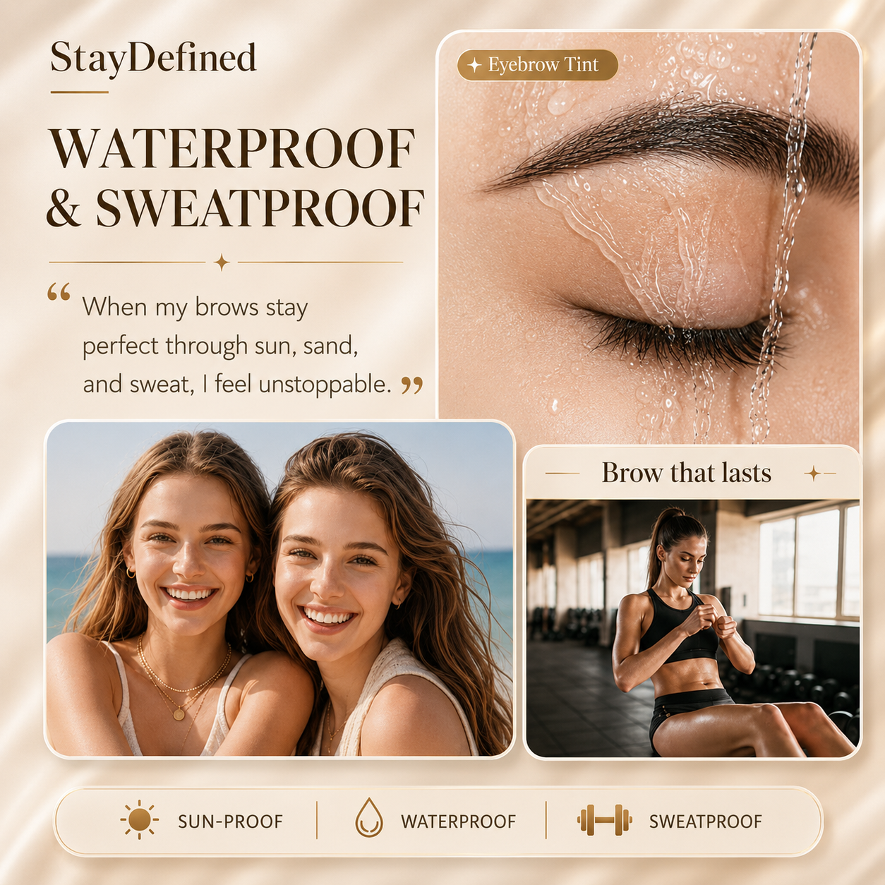 StayDefined™ Waterproof Tinted Brow Gel