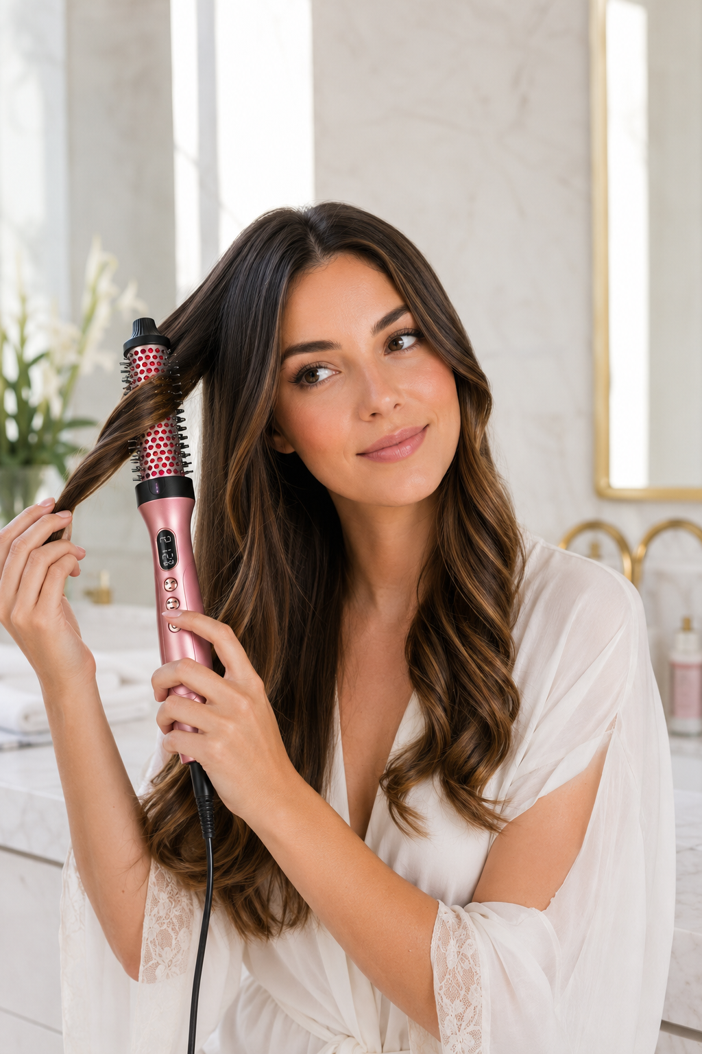 Salon-Worthy Curls With Less Heat Damage