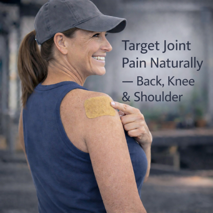 Sore Back, Knees or Shoulders? Relieve Joint Pain Naturally with Ginger Patches