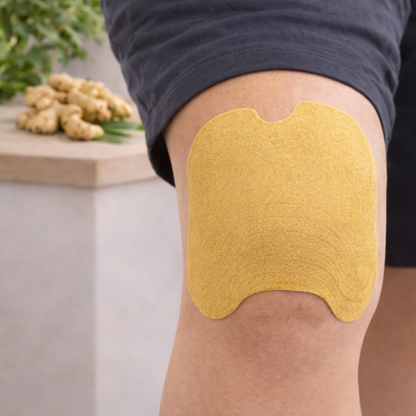 Sore Back, Knees or Shoulders? Relieve Joint Pain Naturally with Ginger Patches